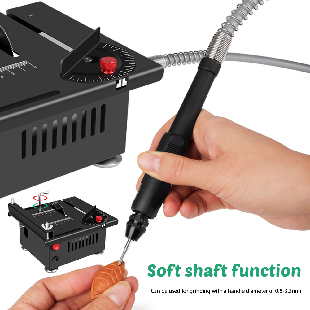 Precision Measuring Electric T - огляд і ціна Mini Table Saw For Woodworking