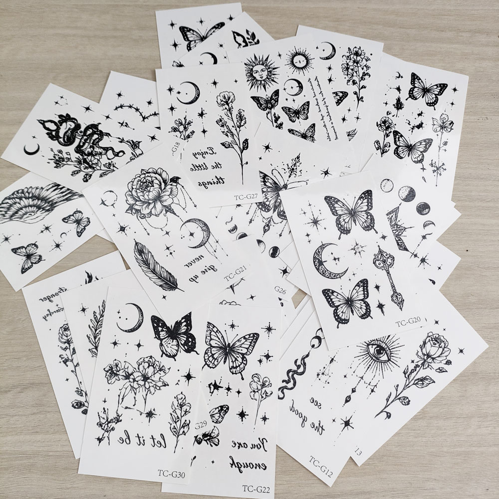 30pcs Butterfly Waterproof Tat - огляд і ціна Hand Tools