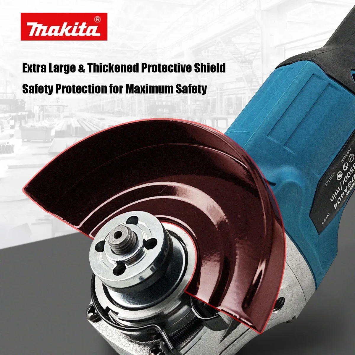 Makita DGA404 125mm Brushless  - огляд і ціна Brushless Angle Grinder Battery Powered